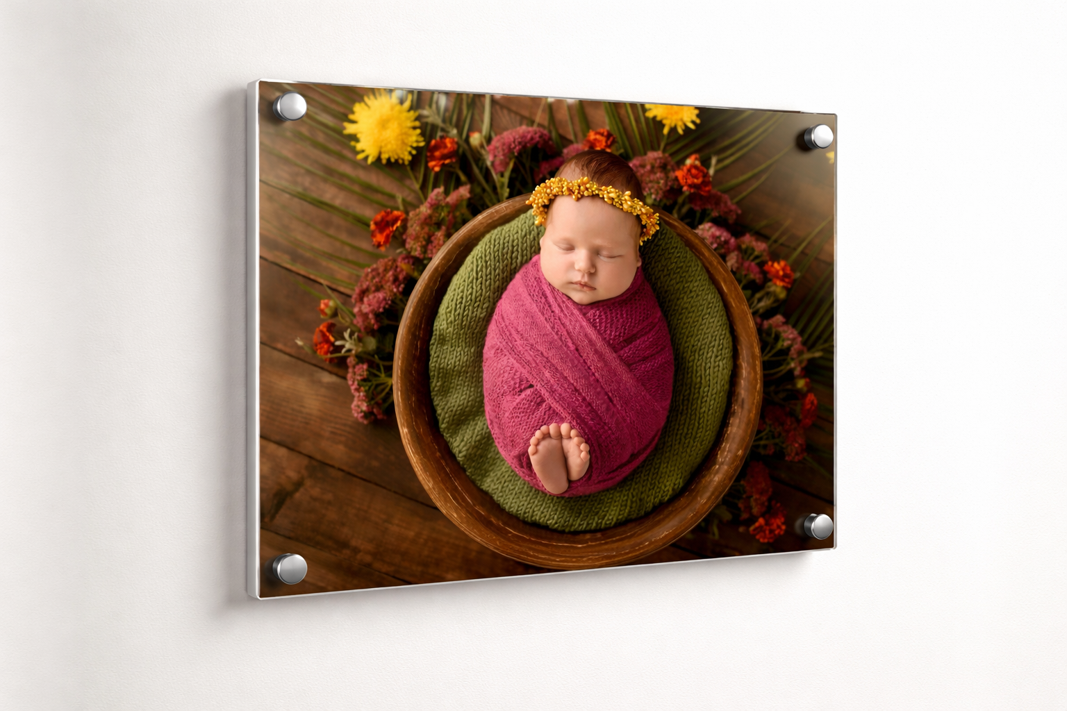 Baby Acrylic Keepsake Frame