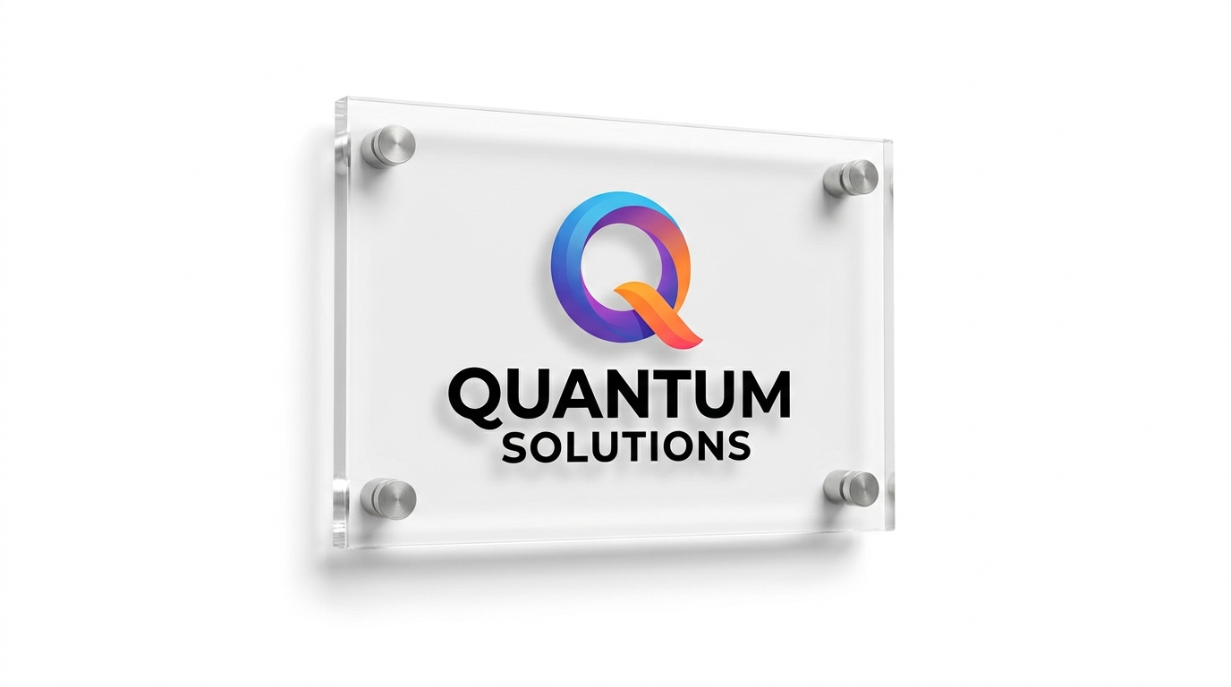 Custom Acrylic Business Logo Sign Canada – Premium Office Wall Sign — photo 3 of 7