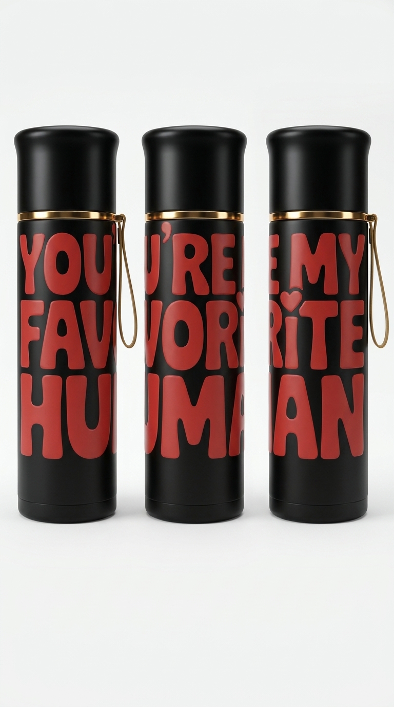 You’re My Favorite Human Tumbler Canada – Personalized Gift Bottle — photo 5 of 6