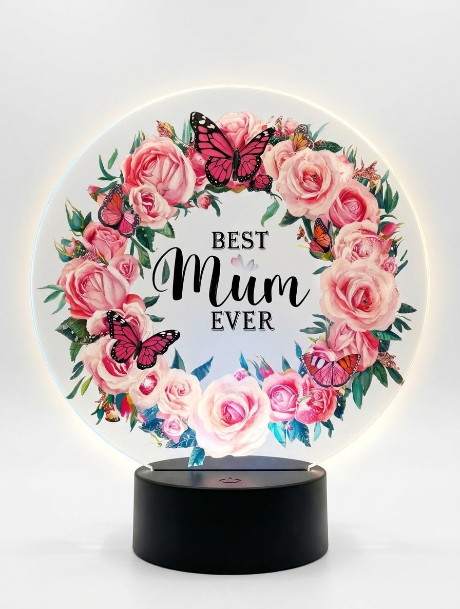 Best Mum Ever LED Acrylic Lamp Canada – Mother’s Day Gift — photo 2 of 3